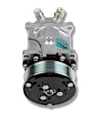 199-101 Universal, A/C Compressor With Clutch 6-Groove Pulley