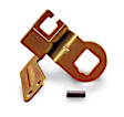 20-100 Universal, Automatic Transmission Kickdown Cable Bracket