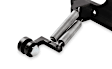 20-112 Universal, Carburetor Throttle Cable Bracket - Black Steel 