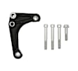20-166BK Alternator Bracket - Black, Cast Aluminum, Universal, Sold Individually