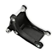 20-166BK Alternator Bracket - Black, Cast Aluminum, Universal, Sold Individually