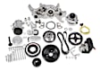 20-190P Universal, Premium Mid-Mount LS7 Complete Accessory System - Dry Sump, Polished