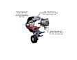 20-222BK Power Steering Pump With Pulley, Without Reservoir