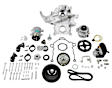 20-290 Universal, Mid-Mount Complete Accessory System- Natural Finish- Gen III Hemi Engine - Non VVT