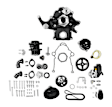 20-291BK Universal, Mid-Mount Complete Accessory System- Black Finish- Gen III Hemi Engine - VVT  