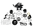 20-291BK Universal, Mid-Mount Complete Accessory System- Black Finish- Gen III Hemi Engine - VVT  