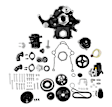 20-292BK Universal,  Premium Mid-Mount Complete Accessory System- Black Finish- Gen III Hemi Engine - Non VVT