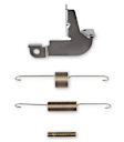 20-88 Universal, Carburetor Throttle Cable Bracket - Chrome Steel 
