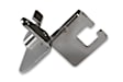 20-88 Universal, Carburetor Throttle Cable Bracket - Chrome Steel 