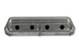 241-185 Universal, Holley 2-Piece Ford Style Valve Cover - Gen III/IV GM LS, Coil-Mount Base & Integrated Coil Cover - Cast Alum. Natural