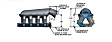 300-242 EFI Hi-Ram 351W Series Intake Manifold