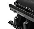 300-242BK Black Ford 351W (9.5" Deck) Ford Hi-Ram Intake Manifold with 105mm LS Throttle Body Flange Top.