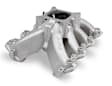 300-255 EFI single plane split-design race manifold. Fits all GM LS Gen III or IV engines equipped with LS1/LS2/LS6 style cathedral port heads