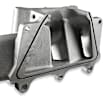 300-255BK EFI single plane split-design race manifold. Fits all GM LS Gen III or IV engines equipped with LS1/LS2/LS6 style cathedral port heads, Black