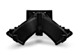 300-255BK EFI single plane split-design race manifold. Fits all GM LS Gen III or IV engines equipped with LS1/LS2/LS6 style cathedral port heads, Black