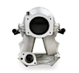 300-308BK 8.2" SBF Ford Hi-Ram EFI Manifold with Side Mount Top-Black
