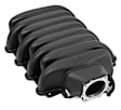 300-900BK Low-Profile Intake Manifold - Godzilla - Natural Finish, 7.3L Godzilla Engine, Black