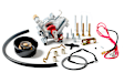 45-224S Universal, Choke Conversion Kit - Polished Electric Choke 