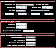 550-653 Fuel Injection Wiring Harness - Universal, Sold Individually