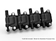 561-130 Universal, Ignition Coil Bracket - Black Aluminum 