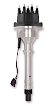 1966 Chevrolet Malibu - Distributor, With Hall Effect Crank Trigger Sensor Housing; Comes With Cast Gear - Contact Camshaft Mfr. For Recommended Gear Material, 8 Cyl 6.5L, Sniper EFI Hyperspark Series