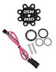 1966 Chevrolet Malibu - Distributor, With Hall Effect Crank Trigger Sensor Housing; Comes With Cast Gear - Contact Camshaft Mfr. For Recommended Gear Material, 8 Cyl 6.5L, Sniper EFI Hyperspark Series