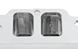 835171 Sniper Intake Manifold, Aluminum, Silver, Chevy Small Block V8, Single Plane 2 x 4500, Sold Individually