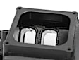 835172 Sniper Intake Manifold, Aluminum, Black, Chevy Small Block V8, Single Plane 2 x 4500, Sold Individually