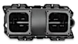 835172 Sniper Intake Manifold, Aluminum, Black, Chevy Small Block V8, Single Plane 2 x 4500, Sold Individually