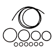 97-405 Universal, Timing Cover Gasket-Fits Ford 7.3L Godzilla High-Mount Accessory Drive Kit - Either Oil Pan