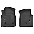 13201 Front Row Weatherbeater Series Molded Floor Liner, Black Made of Thermoplastic