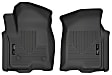 13211 Front Row Weatherbeater Series Molded Floor Liner, Black Made of Thermoplastic