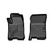 13221 Front Row Weatherbeater Series Molded Floor Liner, Black Made of Thermoplastic