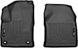 13541 Front Row Weatherbeater Series Molded Floor Liner, Black Made of Thermoplastic