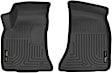 13641 Front Row Weatherbeater Series Molded Floor Liner, Black Made of Thermoplastic