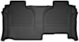 14211 Second Row Weatherbeater Series Molded Floor Liner, Black Made of Thermoplastic