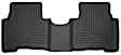 14861 Second Row Weatherbeater Series Molded Floor Liner, Black Made of Thermoplastic