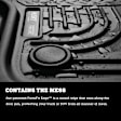 14861 Second Row Weatherbeater Series Molded Floor Liner, Black Made of Thermoplastic