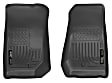 18021 Front Row Weatherbeater Series Molded Floor Liner, Black Made of Thermoplastic