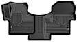 18061 Front Row Weatherbeater Series Molded Floor Liner, Black Made of Thermoplastic