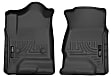 18231 Front Row Weatherbeater Series Molded Floor Liner, Black Made of Thermoplastic