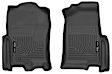 18391 Front Row Weatherbeater Series Molded Floor Liner, Black Made of Thermoplastic
