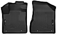 18611 Front Row Weatherbeater Series Molded Floor Liner, Black Made of Thermoplastic