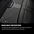 19371 Second Row Weatherbeater Series Molded Floor Liner, Black Made of Thermoplastic