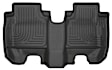 2016 Honda HR-V - Weatherbeater Series, Black, Second Row, Molded Floor Liner, Sport Utility, Made of Thermoplastic