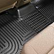 19831 Third Row Weatherbeater Series Molded Floor Liner, Black Made of Thermoplastic