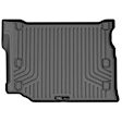 20761 Cargo Mat, Molded Cargo Liner, Black, Made of Thermoplastic, Weatherbeater Series