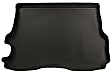 2003 Chevrolet Trailblazer - Cargo Mat, Black, Molded Cargo Liner, Sport Utility, Back of Second Row Seat, Has Trim Areas So That Cargo Hooks Can Be Accessed With Liner in Place, Made of Rubberized Thermoplastic Elastomer