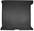 23401 Cargo Mat, Molded Cargo Liner, Black, Made of Thermoplastic, Weatherbeater Series