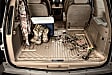 2012 Ford Expedition - Cargo Mat, Molded Cargo Liner, Sport Utility, Fits To Back Of 3rd Row Seats, Black, Made of Rubberized/Thermoplastic